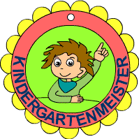 Kindergarten Meister Medaille
