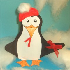 Pinguin Adventskalender