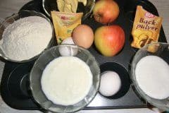 Apfelmuffins Zutaten