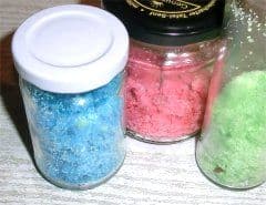 Zuckerstreusel im Glas