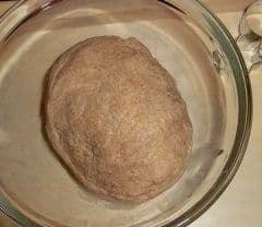 Dinkelfrischkäseteig