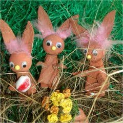 Artikelbild Eierkartonhasen basteln