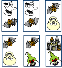 Artikelbild Halloween-Domino basteln und spielen
