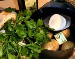 Zutaten für das Kartoffelbrot