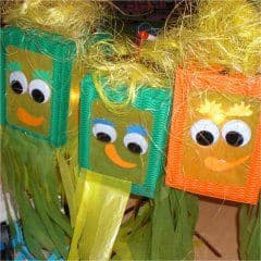Artikelbild Laternenkopfling aus Laternenrohling basteln