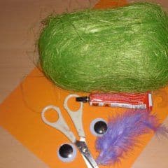 Material für das Osterküken