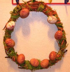 Artikelbild Osterkranzei basteln