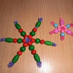 Artikelbild Perlensterne basteln