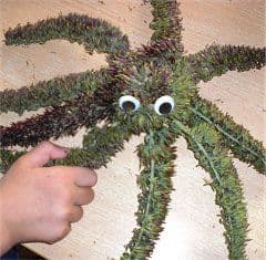 Risenspinne basteln
