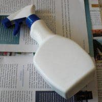 Sprühflasche leer