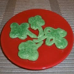 Artikelbild Süße Glückskleeblätter backen