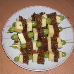 Artikelbild Leckere und gesunde Vollkornkäsespieße