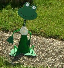 Artikelbild Lustigen Wackelfrosch basteln