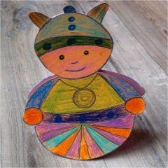 Artikelbild Wackelwikinger basteln