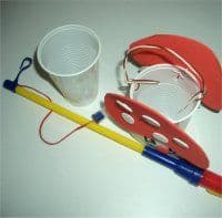 Material Fliegenpilzlaterne