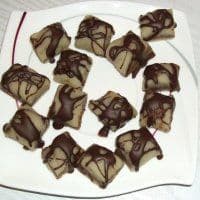 Gesprenkelte Pralinen