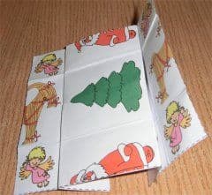 Weihnachtsklappkarte