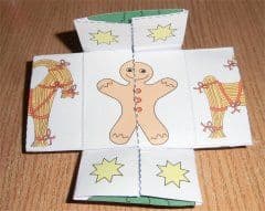 Weihnachtsklappkarte