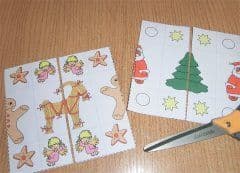 Weihnachtsklappkarte